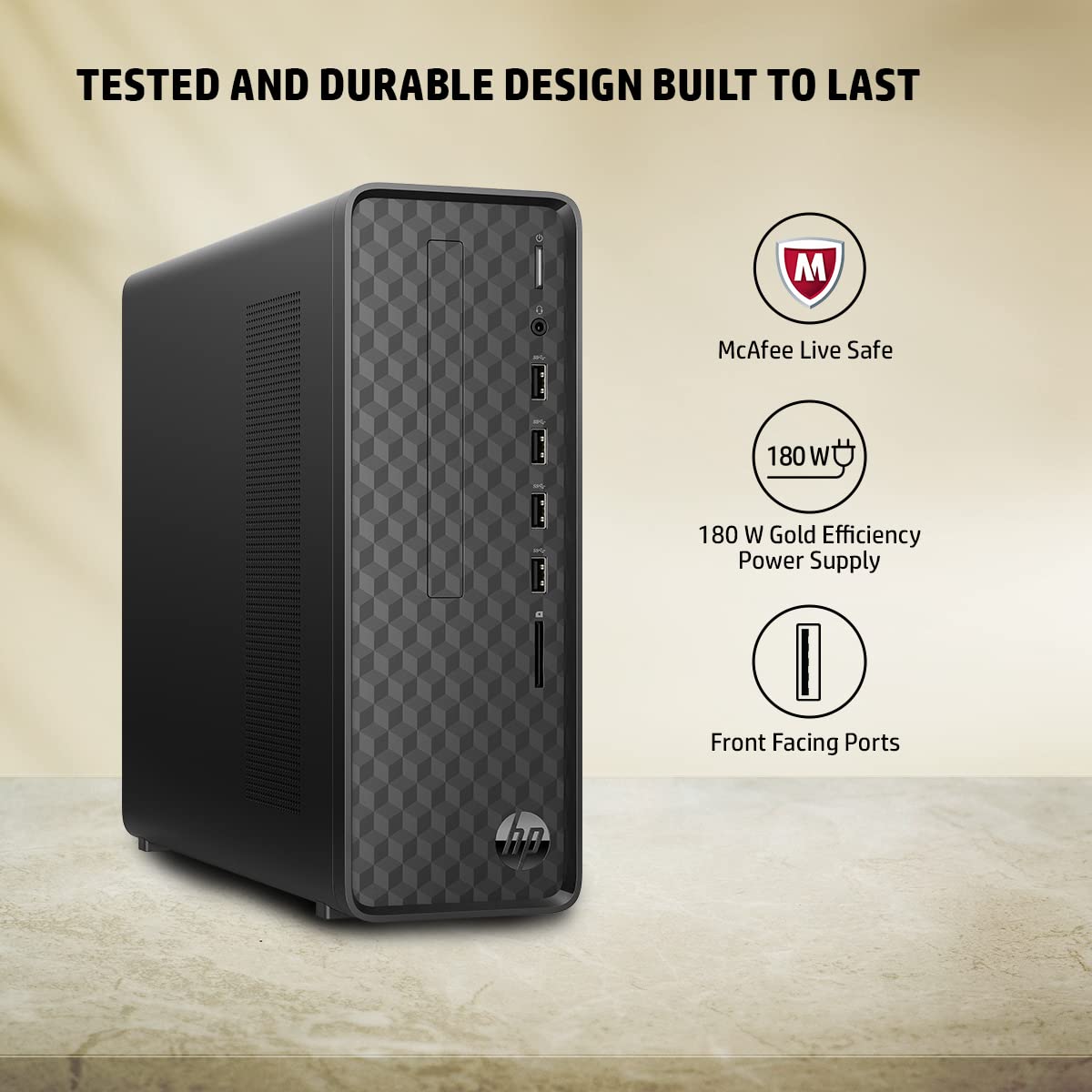 【Core i3】HP 小型デスク【メモリ16GB】M-518 HP Slim Tower 12th Gen Intel Core i3-12100